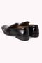 Black Textured Juttis