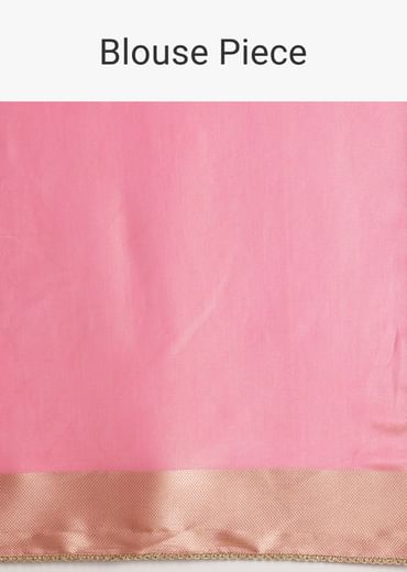 Pink Dola Silk Paithani Saree With Dollar Butti And Multicolor Motif