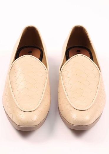 Beige Vegan Leather Jutti