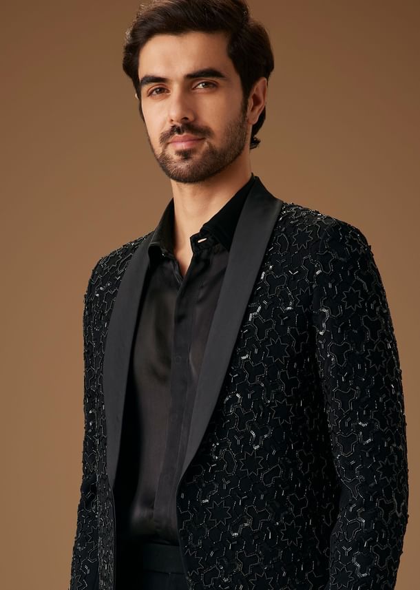 Black Cut Dana Work Tuxedo