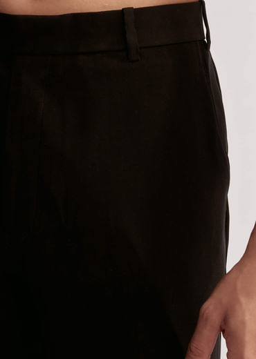 Black Tuxedo For Men With Resham Work
