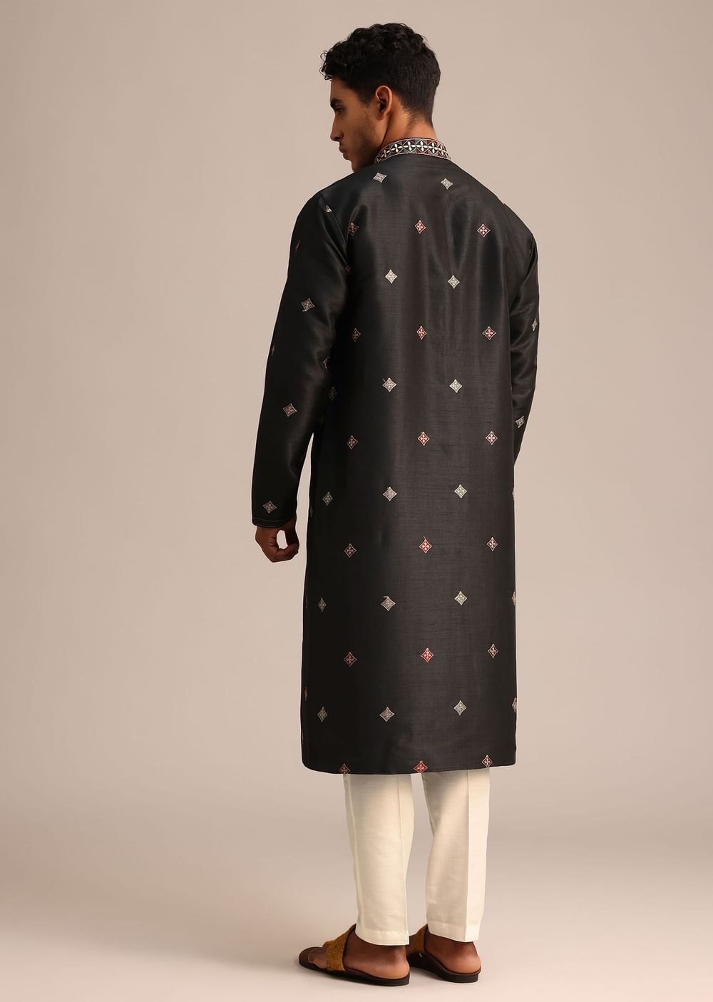 Black Mirror Work Kurta Set