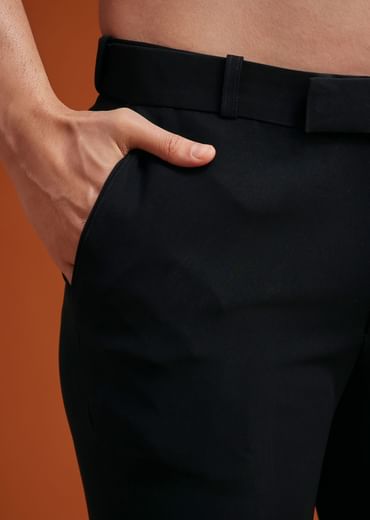 Black Tuxedo With Embroidery