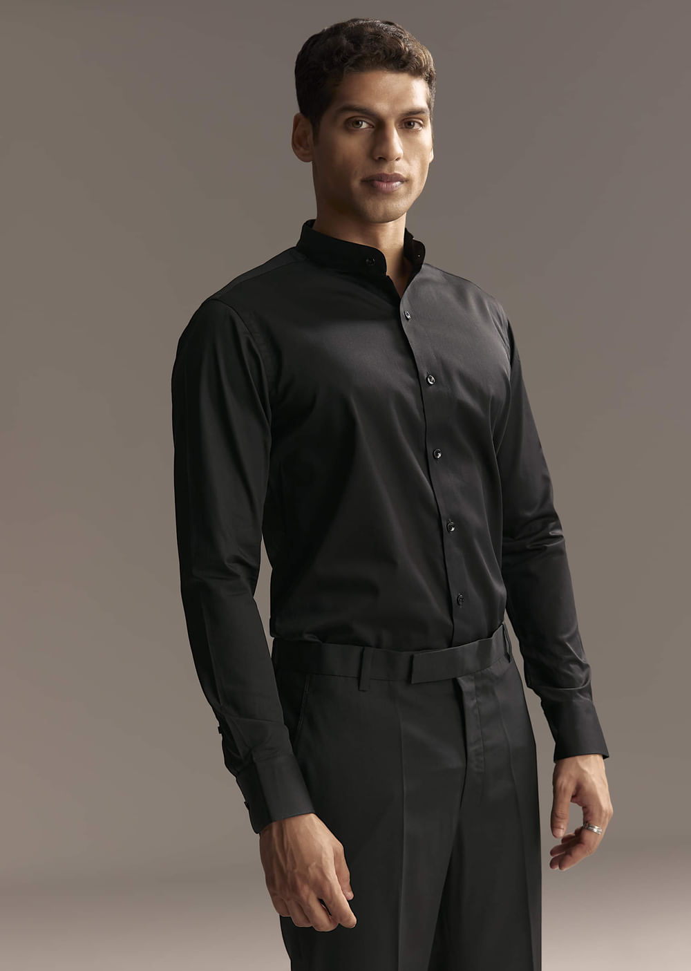 Black Velvet Jodhpuri Suit For Men With Beads And Sequins Work