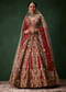 Bridal Lehenga Heavy Work Set with Two Dupattas
