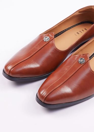 Brown Formal Juttis For Men