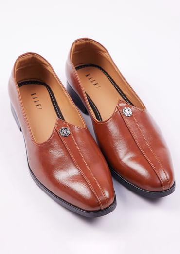 Brown Formal Juttis For Men