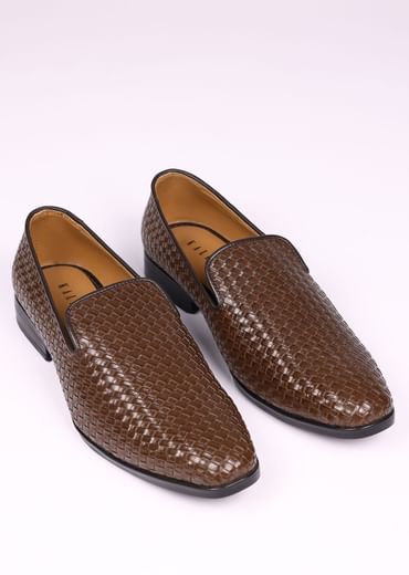 Brown Vegan Leather Jutti
