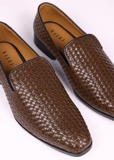 Brown Vegan Leather Jutti