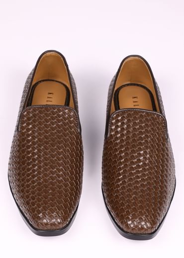 Brown Vegan Leather Jutti
