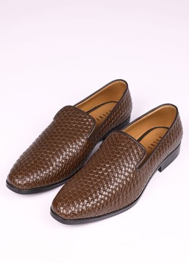 Brown Vegan Leather Jutti