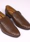 Brown Vegan Leather Jutti