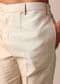 Beige Grey Silk Sherwani Set