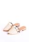 Cream Beige Mules Adorned In Wooden Beads And Conchas Along With Black Braiding By Sole House