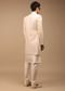 Cream Sherwani With Detailed Resham Work