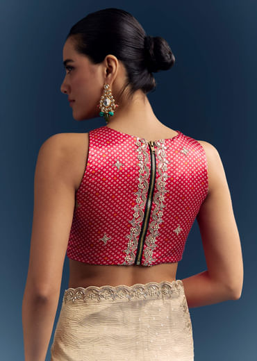 Cream Tissue Organza Saree With Intricate Hand Embroidery
