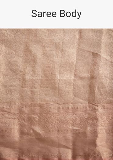 Dusty Pink Kanjivaram Silk Saree