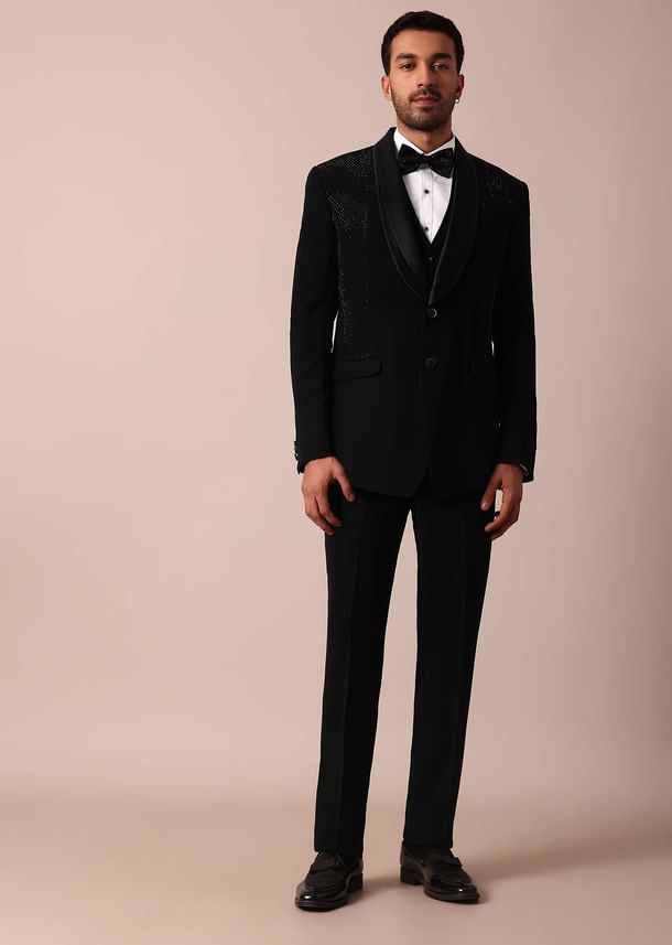 Elegant Black Tuxedo For Men