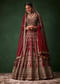 Embellished Bridal Lehenga Heavy Work Set with Two Dupattas