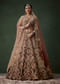 Embellished Bridal Lehenga Set with Two Dupattas