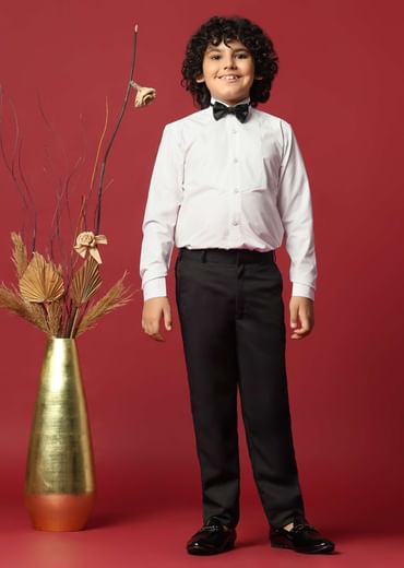 Embroidered Festive Tuxedo For Boys