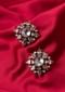Floral Shape Cluster Earring Online - Kalki Fashion