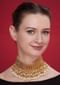 Gold Plated Kundan Choker Necklace With Pearl Highlights Online - Kalki Fashion