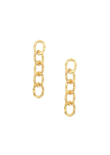 Gold Plated Link Style Chain Danglers