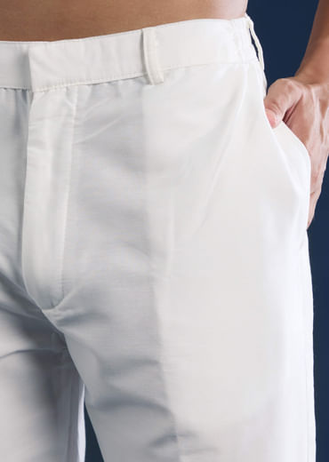 Green Mens Jacquard Self Work Kurta Set