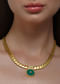 Green Onyx Link Necklace