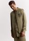 Green Silk Kurta Set With Gotta Embroidered Jacket