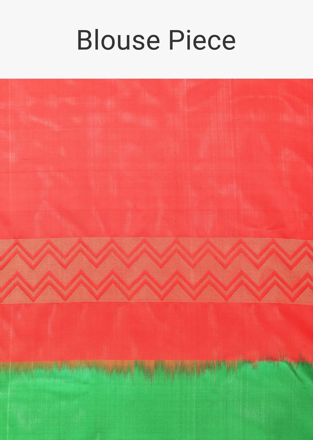 Green Woven South Album Silk Saree With Tassel Pallu And Unstitched Blouse Piece