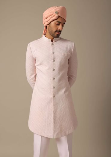 Indowestern Set With All-Over Heavy Embroidery