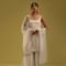 Ivory White Lucknowi Embroidered Kurti And Sharara Set