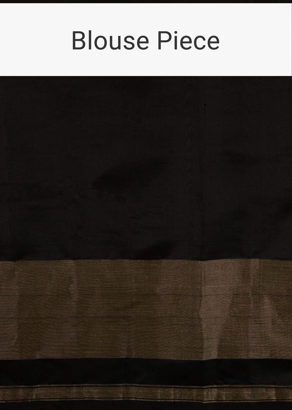 Bright Moss Green & Black Saree In Pure Silk Tissue With Ikat Weave & Zari Patola Work