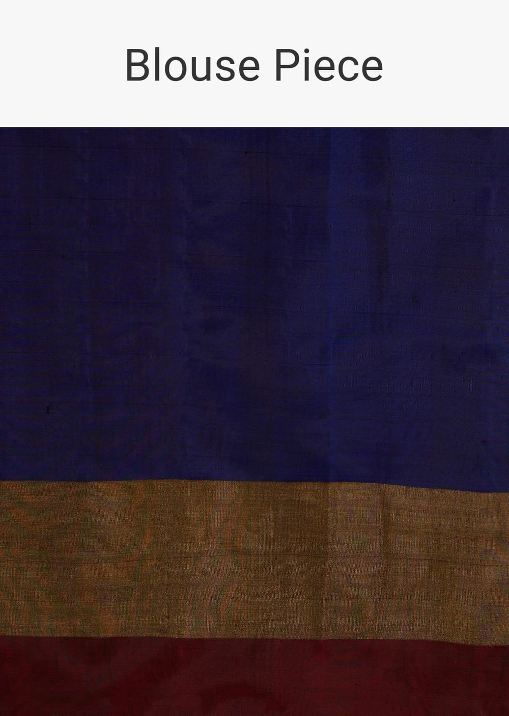 Peacock Blue Saree In Silk With Ikat Weave Patola Work