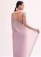 Lavender Tissue Saree With Unstitched Blouse