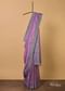Wine South Resham Silk Saree With Woven Work And Unstitched Blouse Fabric