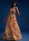 Light Yellow Floral Gown