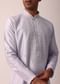 Majestic Festival Silk Kurta Set With Thread And Mirror Work