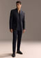Midnight Blue Jodhpuri Suit For Men With Heavy Hand Embroidery