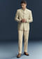 Mint Green Silk Jodhpuri Suit For Men With Hand Embroidery