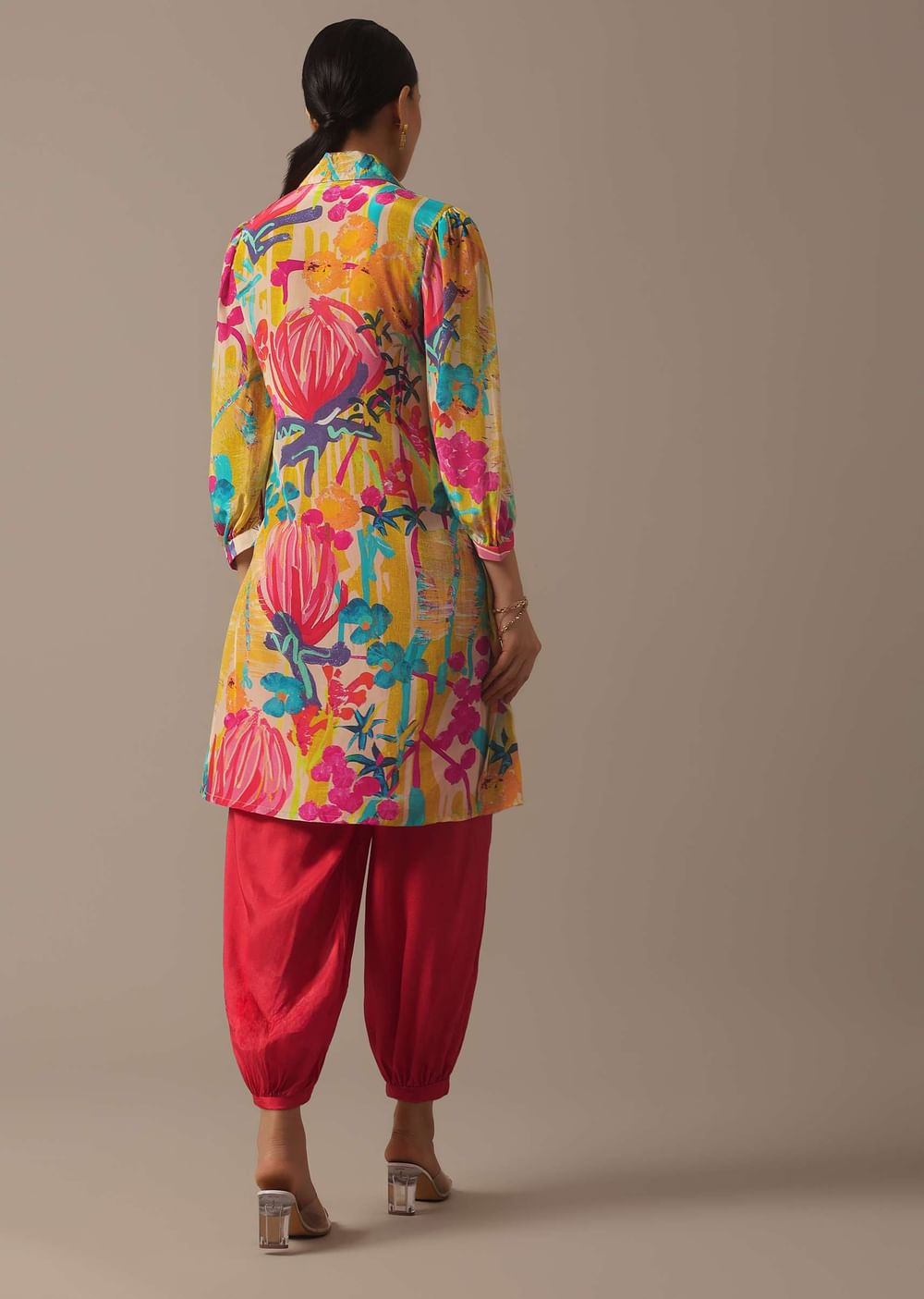 Multi Color Floral Print co ord set