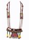 Multicolor Hand Embroidered Thread And Beaded Boho Necklace