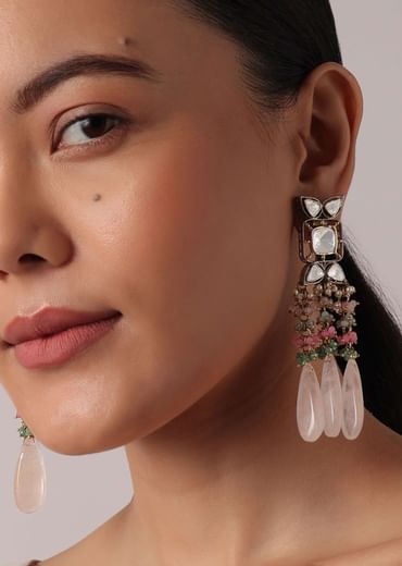 Multicolor Kundan Polki Choker Set