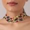 Multicolor Layered Beaded Choker Set