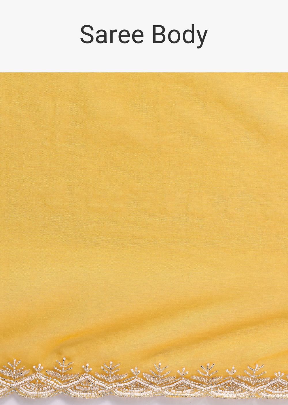 Orange Embroidered Organza Saree With Unstitched Blouse