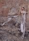 Oyster Beige Pre-Stitched Saree With Stylized Blouse
