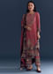 Pink Crepe Kurta Set Polished With Indie Print And Zari Work