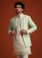 Pista Green Embroidered Jodhpuri Set